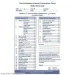 CHECK LIST CADDY,IC A000025789